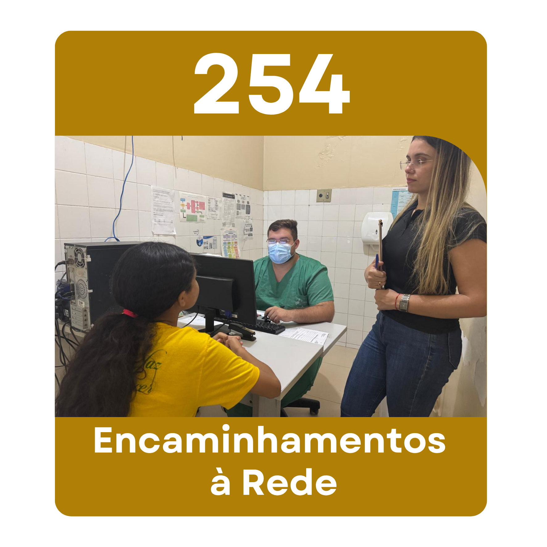 ENCAMINHAMENTOS À REDE
